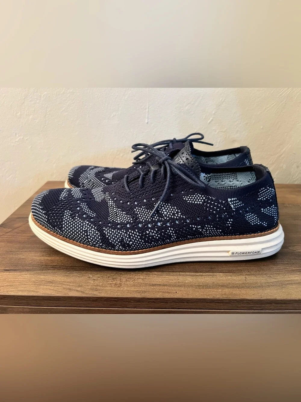 Cole Haan Blue ØriginalGrand Remastered Wingtip Oxford
